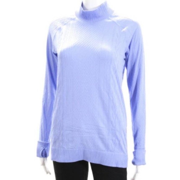 RARE Lululemon Mock Neck 6 Blue Lilac NWOT - Picture 7 of 11